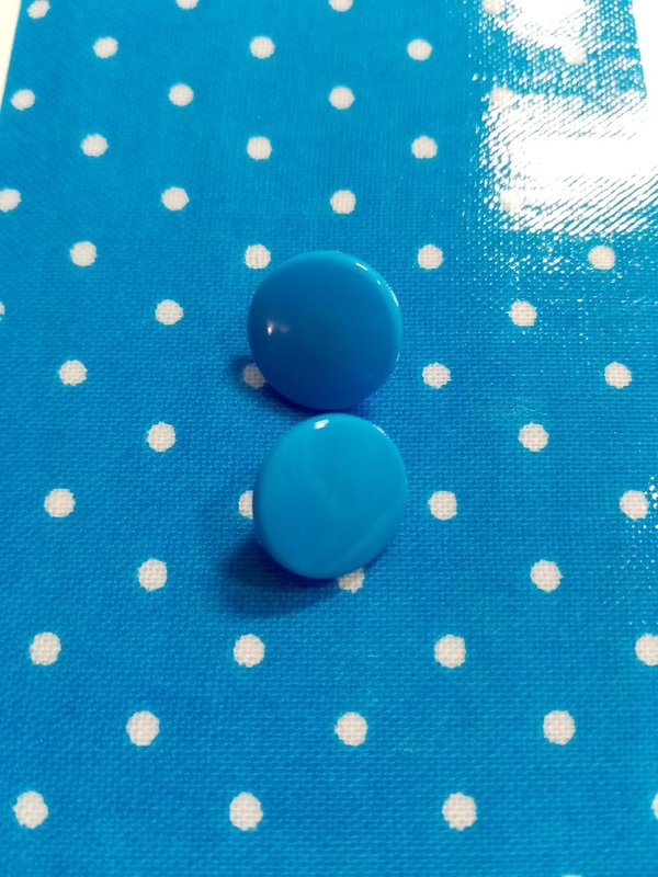 Lenkertasche "blau mit weißen Punkten", wasserfest
